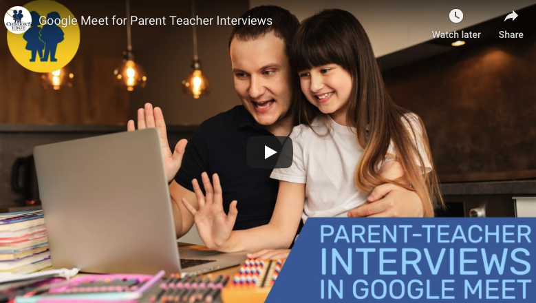 Using Google Meet for Parent-Teacher Interviews